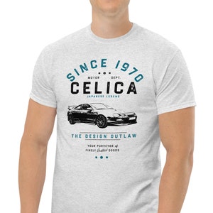 Celica T-Shirt JDM Retro Car Enthusiast Tee Vintage Japanese Sports Car Shirt Automotive Unique Gift for Car Lovers