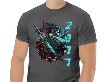 Cyberpunk 2077 Samurai T-Shirt: Cotton Bladerunner Clothing