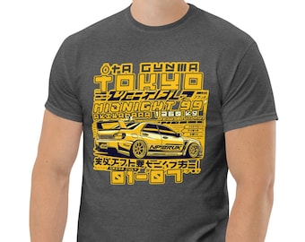 Camiseta Subie Blobeye Hawkeye para hombre: Arte gráfico ciberpunk japonés JDM