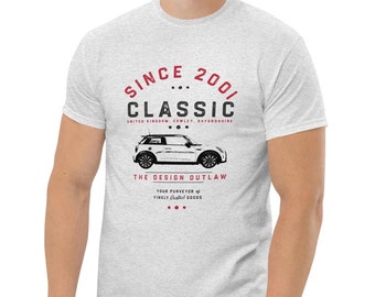 Mini Cooper Classic British Car T-shirt - Etsy