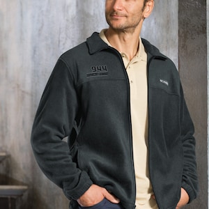 NINE FOUR FOUR Columbia Fleece Jacket Classic German Car Gift Clothing Mens Womens Unique