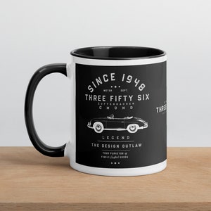 THREE FIFTY SIX Vintage Car Coffee Mug - Speedster Sports Car Gift