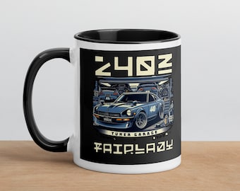 Datsun 240z Coffee Mug: Classic JDM Japan Car Gift