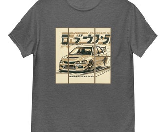 Maglietta Evo Lancer: stile manga anime JDM Car Art