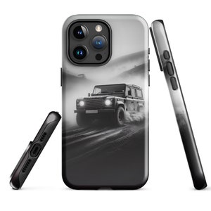 Custodia per telefono Landy Defender per iPhone Custodia protettiva resistente Classico accessorio 4x4 britannico regalo per lui