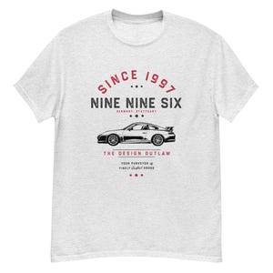 NINE NINE SIX Vintage T-Shirt GT3 Turbo Classic German Car Tee Clothing Gifts For Men Women