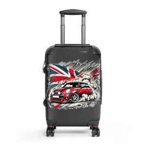 １点限り  MINI Cooper　キャリーケース Mini Cooper Hardshell Suitcase: Classic British Car Travel Luggage
