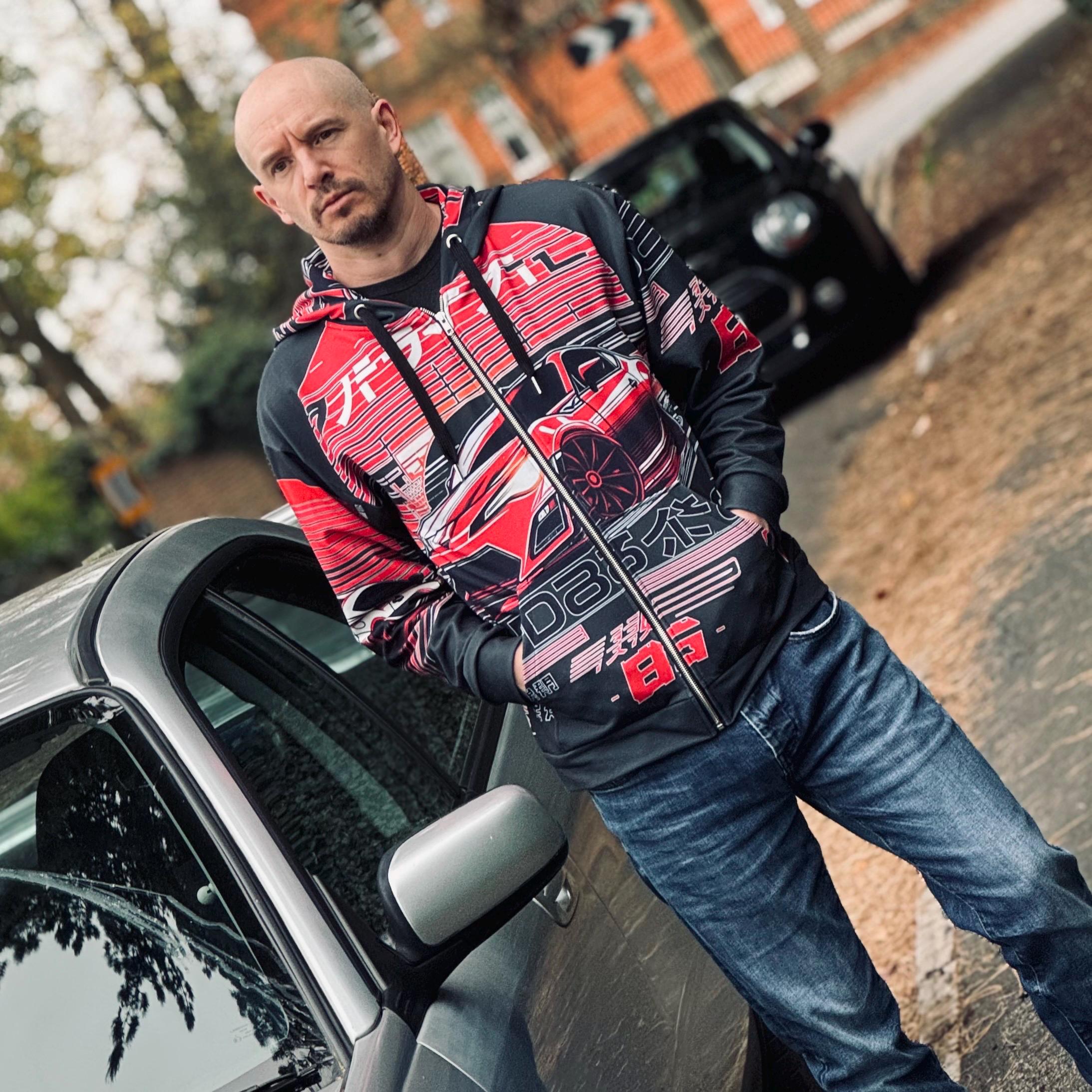 GT86 JDM Zip Hoodie: Japanese Car Graphic Art, All Over Print - Etsy