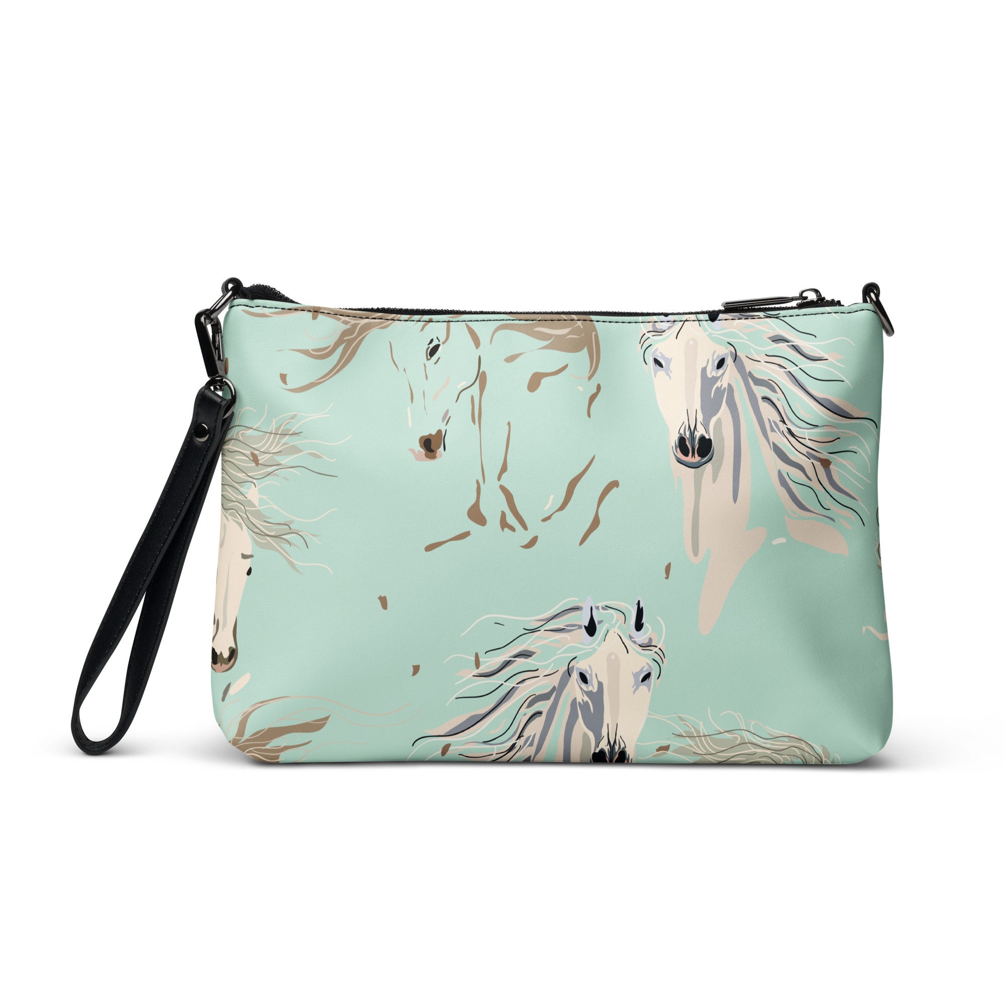 Horses Crossbody Bag Horse Print Animals Accessory Gift for - Etsy
