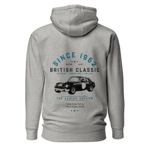 MGB Hoodie Unique Car Gift MGC Hoodie Classic British Car Sebring Vintage Outlaw Clothing Sports Car Gift for Him Her Birthday