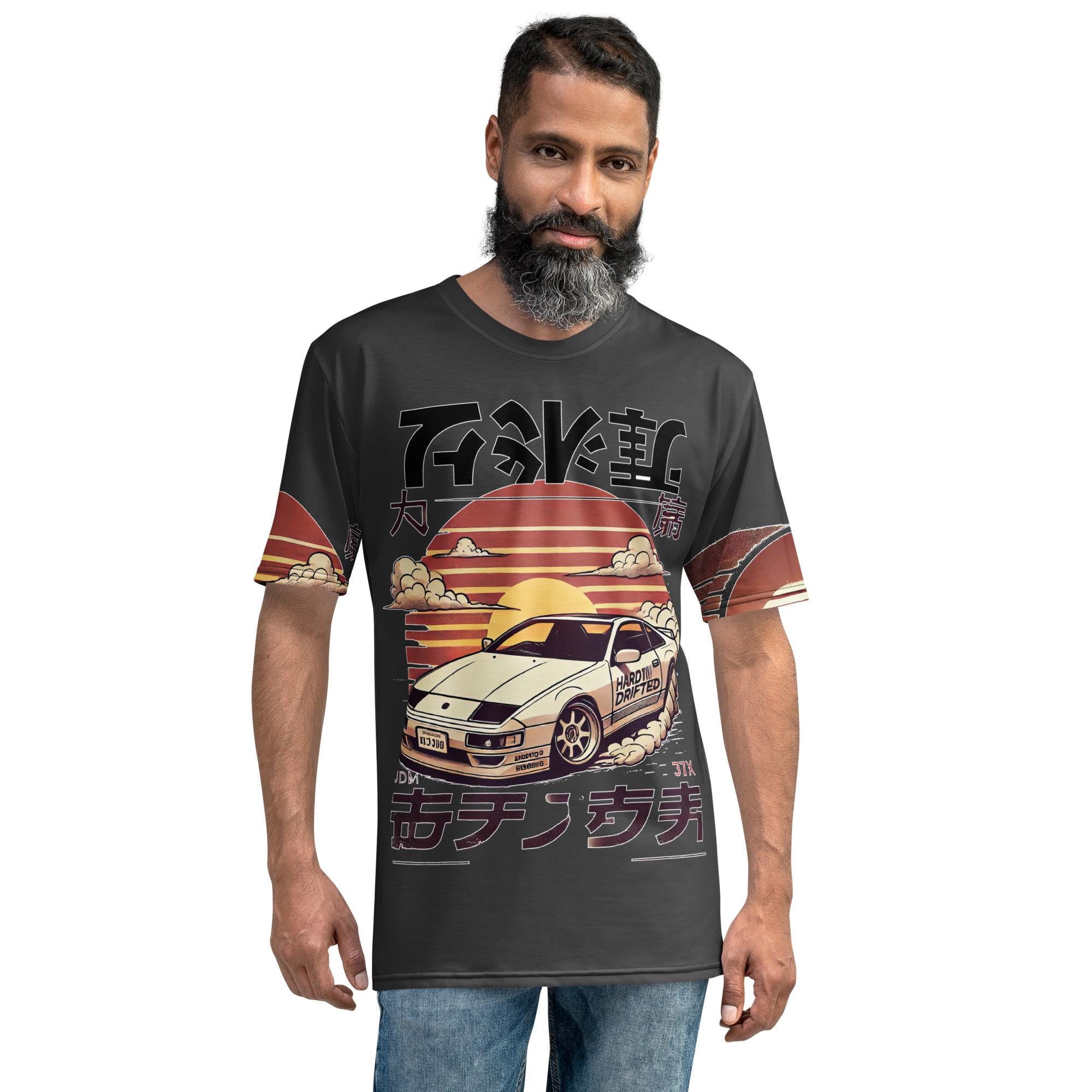 300zx T-shirt: Men's JDM Car Graphic Art All Over Print Tee - Etsy