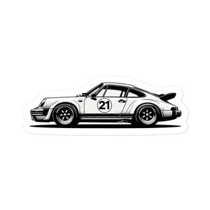 911 Bubble-free Sticker Classic German 911 Car Sticker for Car Window Computer