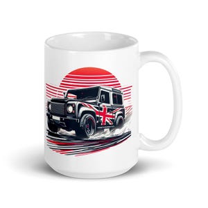 Funny Landy Defender Coffee Mug: Land Rover Fan Gift