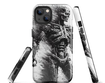 ターミネーター iPhone タフケース：グラフィックフィルムアート