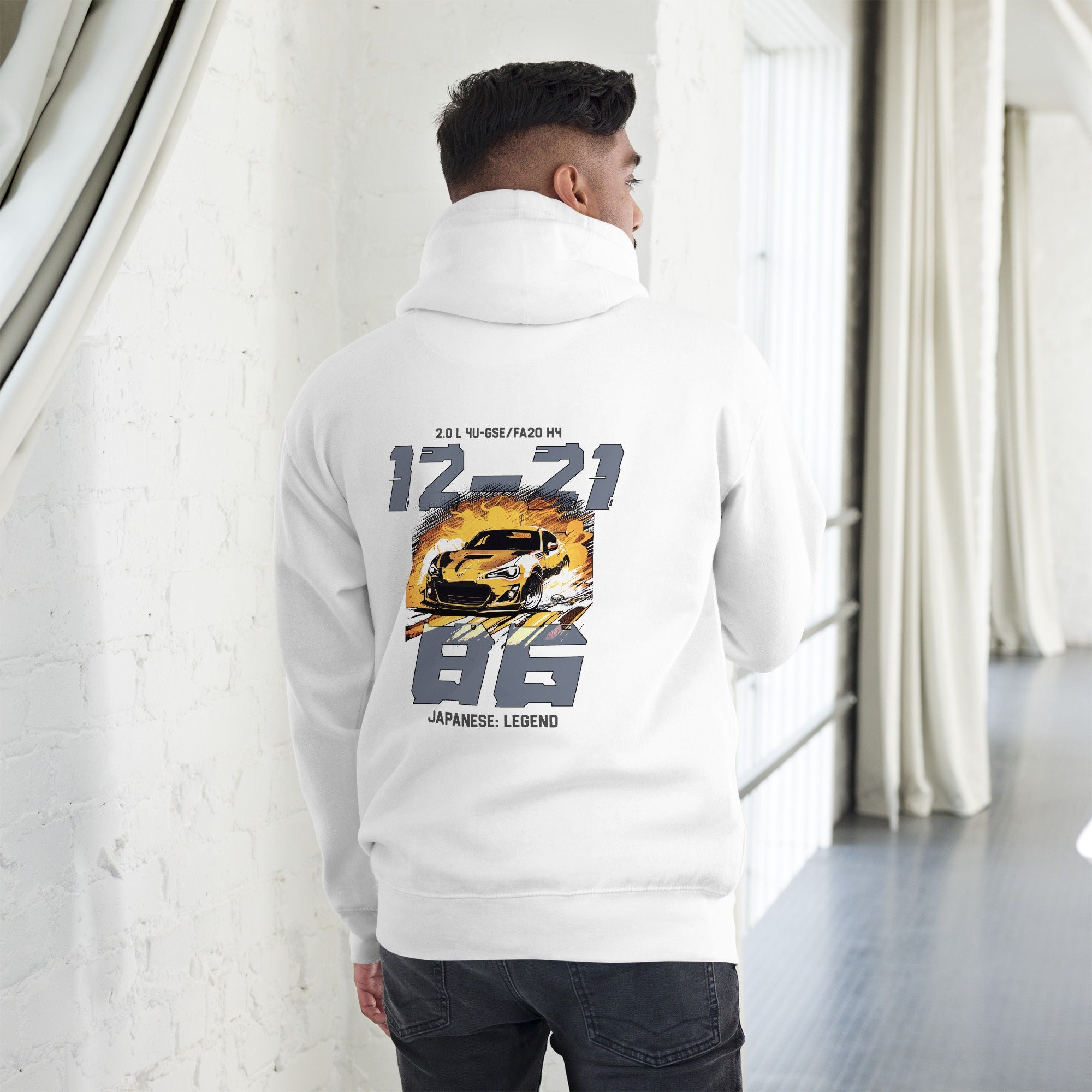 GT86 Hoodie FRS Scion Sports Car Clothing Hooded Sweatshirt GT 86