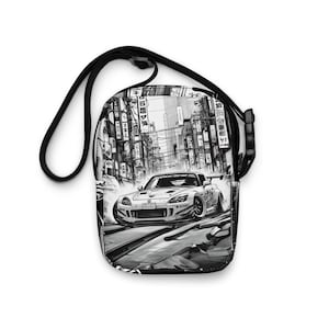 JDM Anime S2000 Crossbody Bag: Utility Shoulder Bag