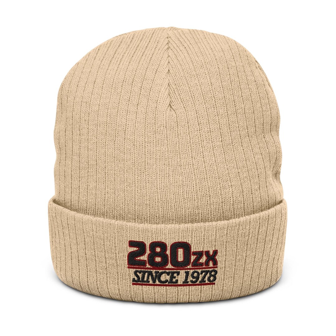 yarnバケハ 280zx Ribbed Knit Beanie: Classic Datsun JDM Car Clothing - Etsy