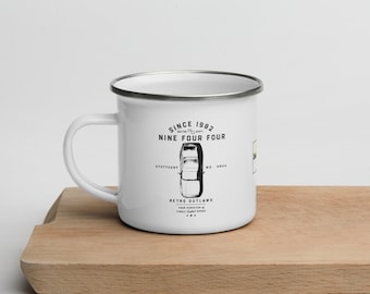 944 Classic Car Enamel Mug: Sports Car Turbo S2 Vintage