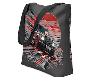 Landy Tote Bag Grocery British 4x4 Birthday Gift Accessory Shopping Classic Car Bag