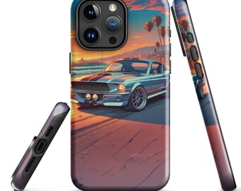 Mustang Fastback Tough Case for iPhone Classic American Car Phone