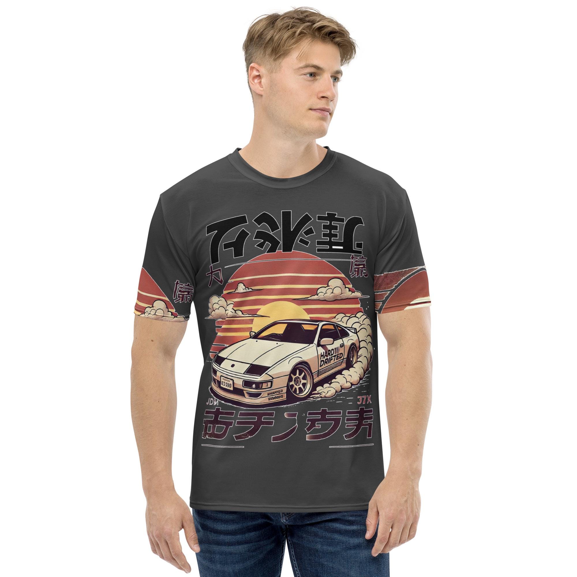 300zx T-shirt: Men's JDM Car Graphic Art All Over Print Tee - Etsy