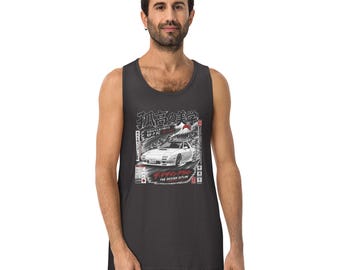 RX7 FC Classic Car Men’s Premium Tank Top: JDM Vest
