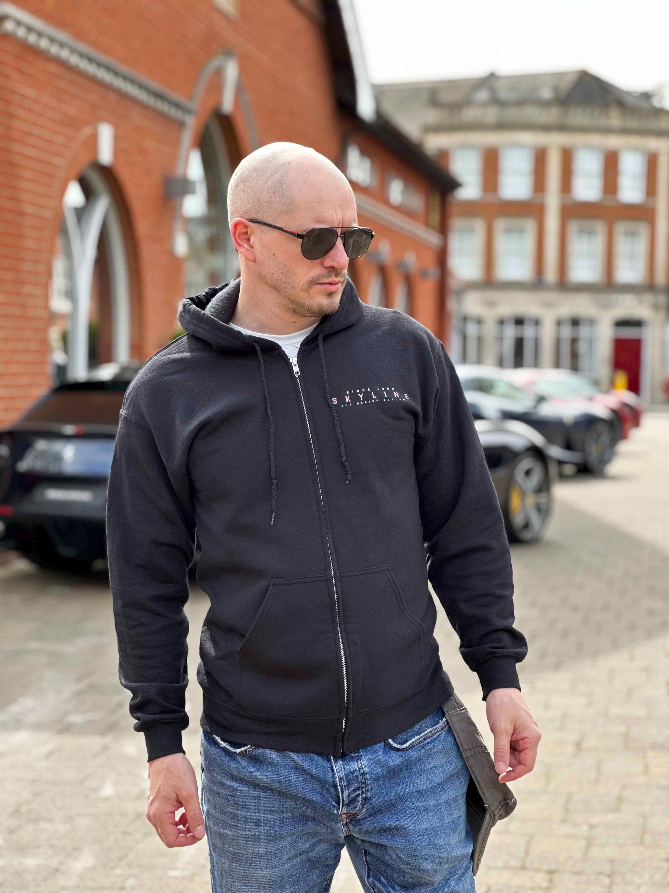 R34 Skyline Zip Hoodie: Vintage JDM Car Apparel - Etsy