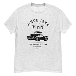 Vintage F100 Pickup Truck T-Shirt: Retro Automotive Tee