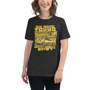 Subie Women&#39;s T-Shirt Blobeye Hawkeye JDM T-Shirt Clothing Apparel Gift for Her Japanese style Cyberpunk Graphic