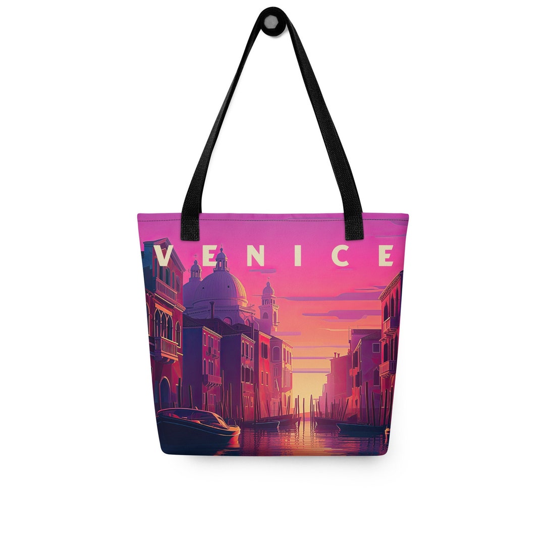 Venice Tote Bag Fashionista Venice Souvenir Italy Tote Bag Shopper Bag Fashion Bag Boho Grocery