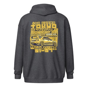 Subie Blobeye Bugeye Hawkeye Lightweight Zip Hoodie JDM Japanese Classic Car Gift for Him Clothing Mens Women