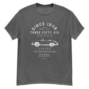 THREE FIFTY SIX T-shirt Vintage Outlaw uniek cadeau C Coupé Speedster klassieke Duitse auto T-shirt kleding cadeau voor hem heren