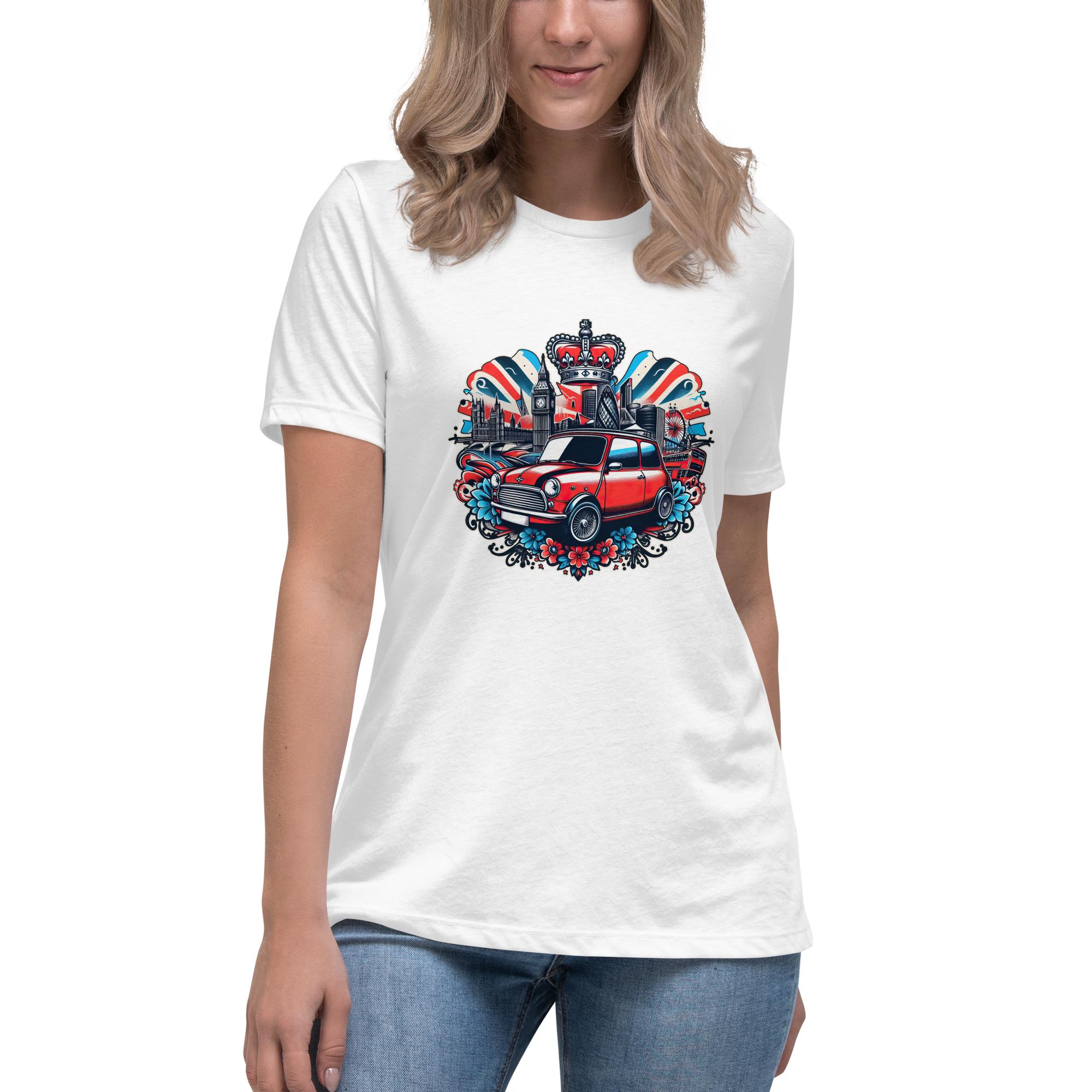 T-shirt graphique Mini Cooper Racing : t-shirt entièrement imprimé - France