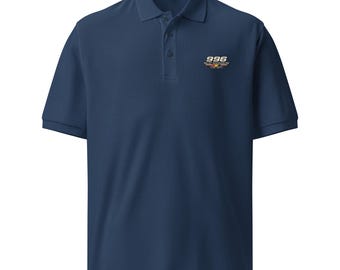996 Men's Premium Polo" Embroidered Car Shirt