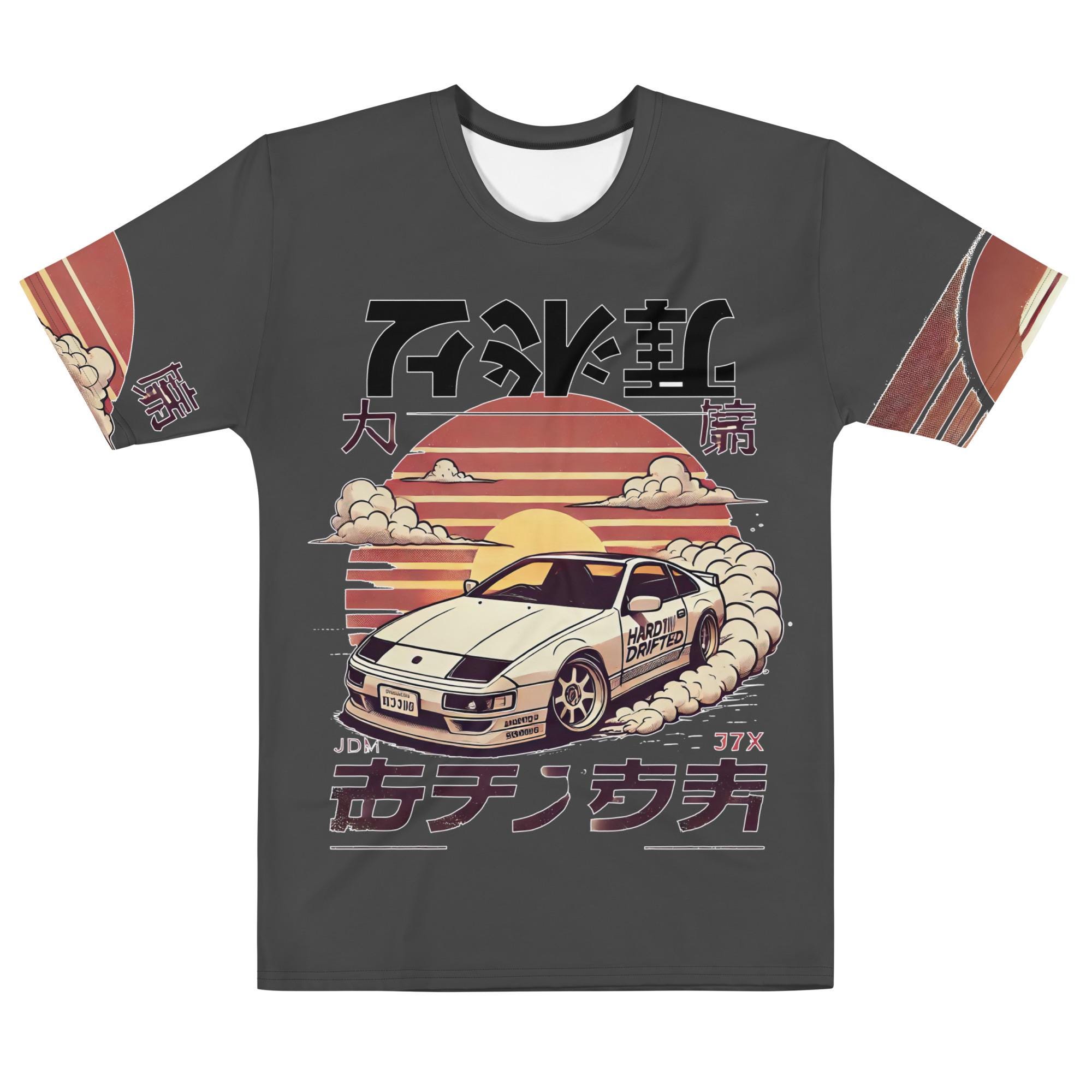 Tシャツ 300zx T-shirt: Men's JDM Car Graphic Art All Over Print Tee - Etsy