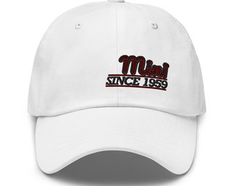 Mini Cooper Baseball Cap: Embroidered Cotton Twill Dad Hat