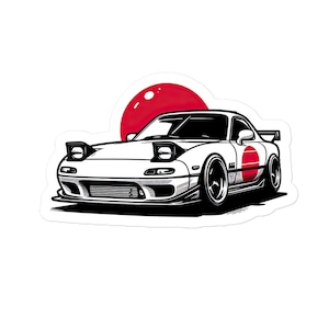 RX7 Bubble-free Sticker RX7 FD3S Stickers for Car Window Computer JDM Sticker