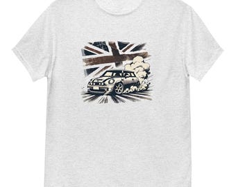 Mini Cooper T-Shirt: Graphic Art British Car Tee