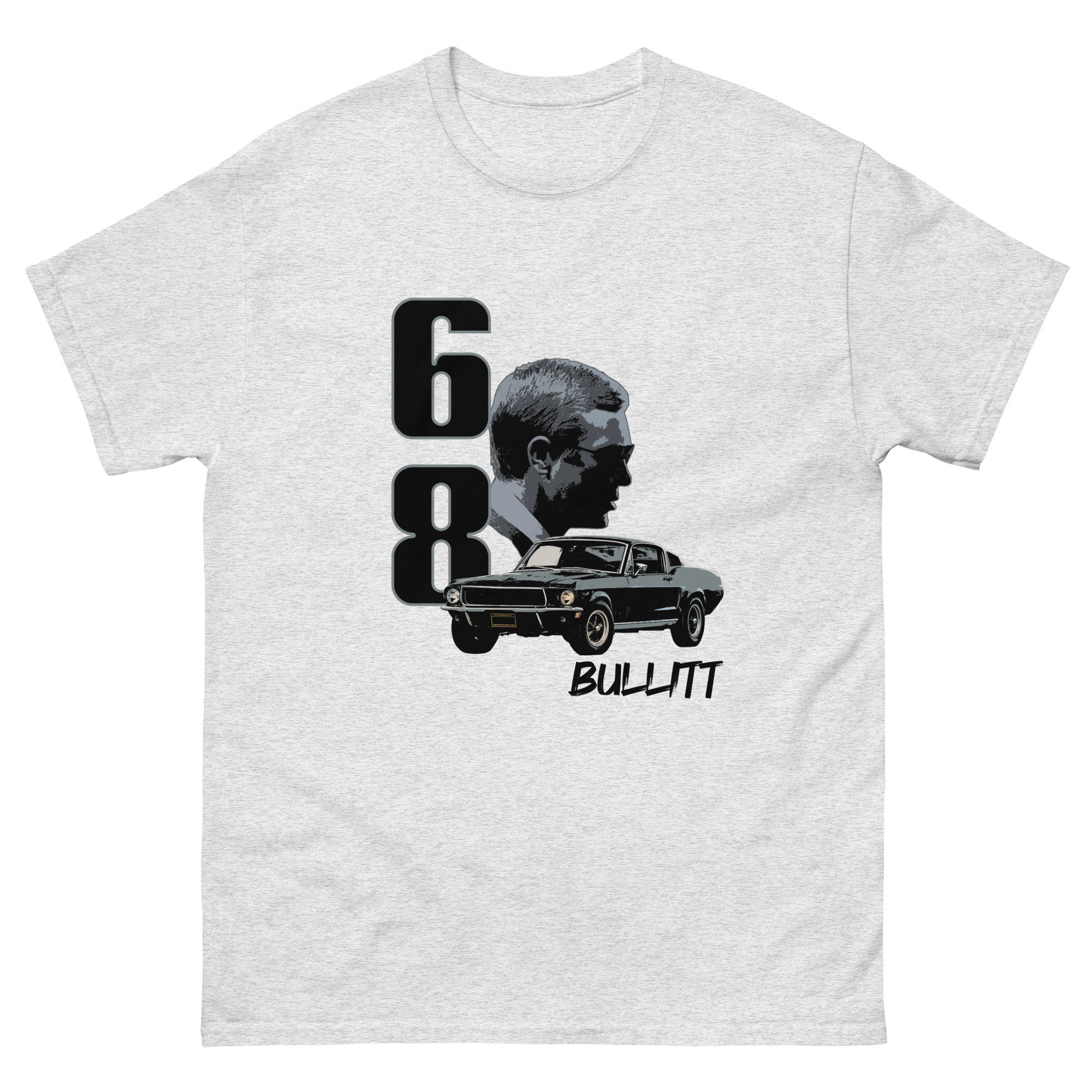 マックイーン ブリット マスタング Tシャツ：ヴィンテージ フォード 
