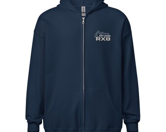Mazda RX8 Familia Hoodie – Men’s Graphic Pullover, Various Sizes & Colours, A1 Graphics Ltd