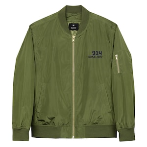 NINE ONE FOUR Premium Bomber Jacket Unique Classic German Car Clothing Gift for Him Her Car Mens Womens