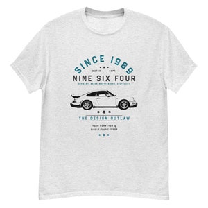 NINE SIX FOUR T-Shirt Vintage Unica Classica Auto Sportiva Tedesca Stoccarda Maglietta Classica Uomo Regalo per Lui Regali