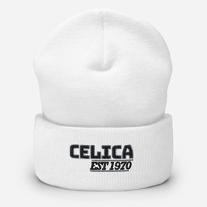 Celica Beanie JDM Unique Japanese Car Gift for Her Him Mens Womens Celica Gifts