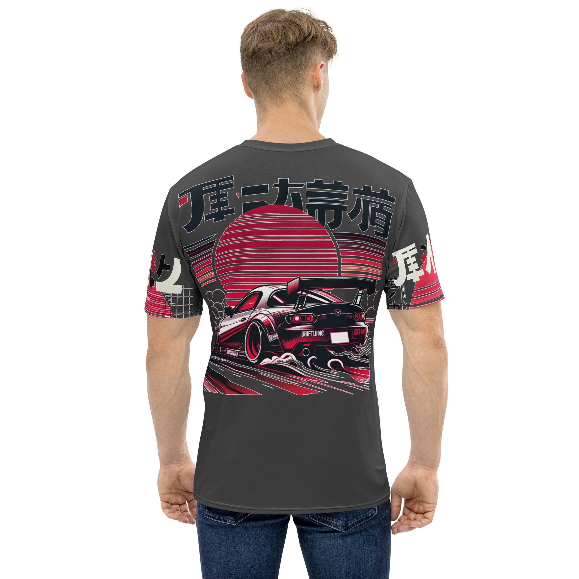 Mazda Miata T-Shirt MX5 JDM Racing Car Graphic In Retro Style, For Men Women Up To Size 5xl