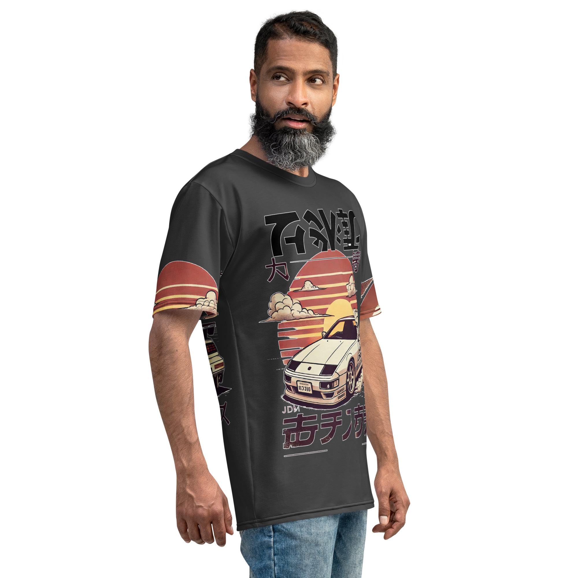 300zx T-shirt: Men's JDM Car Graphic Art All Over Print Tee - Etsy