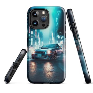 Blobeye Subie iPhone Tough Case: JDM Cyberpunk Style