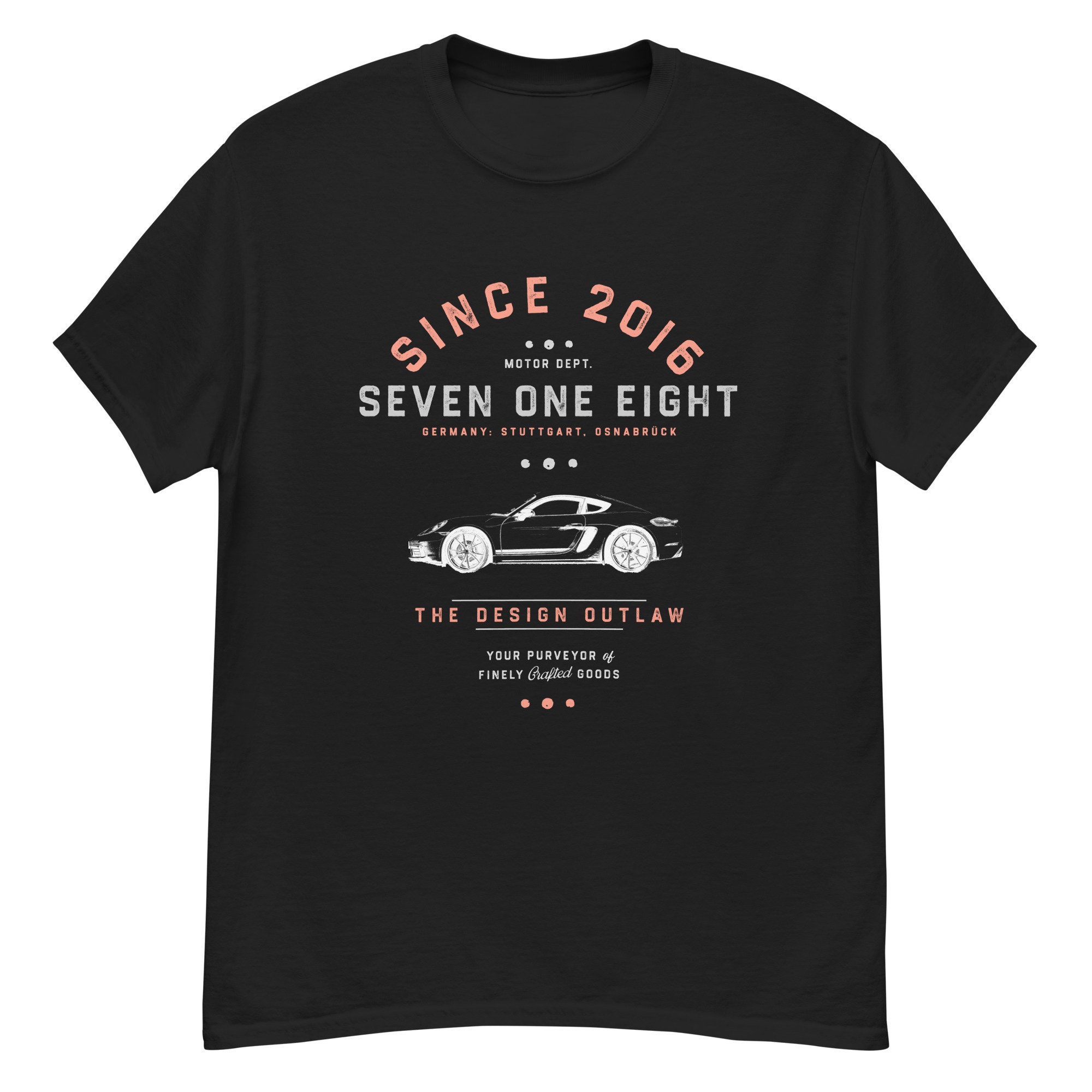 Vintage SEVEN ONE EIGHT T-shirt: Classic German Sports Car Tee - Etsy