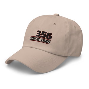 356 Baseball Cap: Classic German Sports Car Dad Hat
