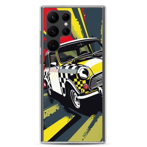 Classic Mini Cooper Samsung Case: Sleek Car Phone Cover