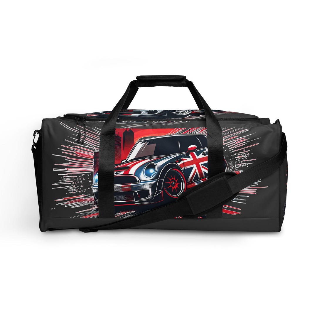 Mini Cooper Duffle Bag Classic Mini Car Birthday Gift Accessory ...